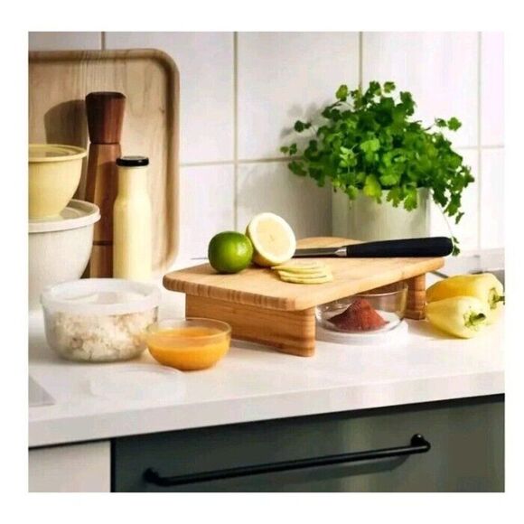 IKEA STOLTHET Bamboo Chopping Board 35x22 cm (13 ¾x8 ¾ ") 305.128.10 used - Picture 13 of 16